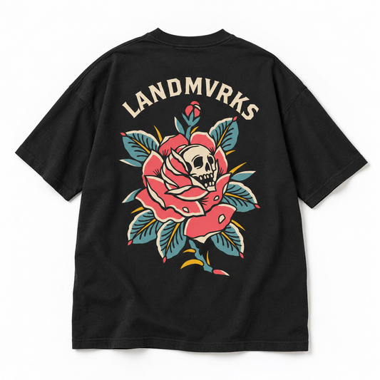 Playera Landmvrks – Tattoo Skull