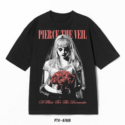 Playera Pierce The Veil – Affair, color negro, impresión gráfica