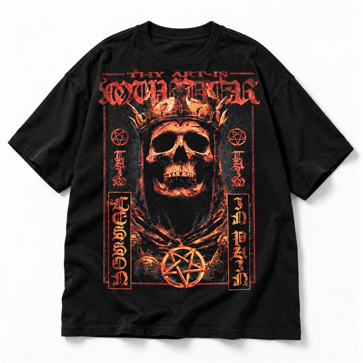 Playera Thy Art Is Murder Skull King - frente