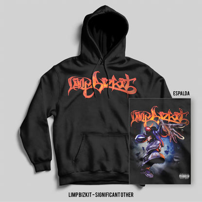 Hoodie Limp Bizkit – Significant, color negro, impresión gráfica