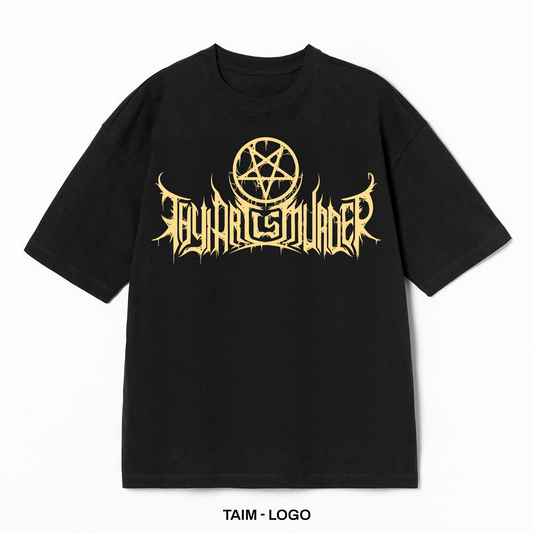 Playera Thy Art Is Murder – Logo, color negro, impresión de logo al frente