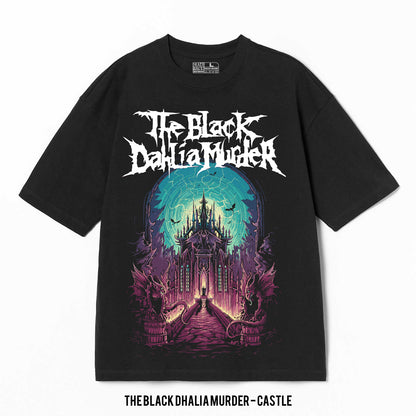 Playera The Black Dahlia Murder – Castle, color negro, impresión gráfica