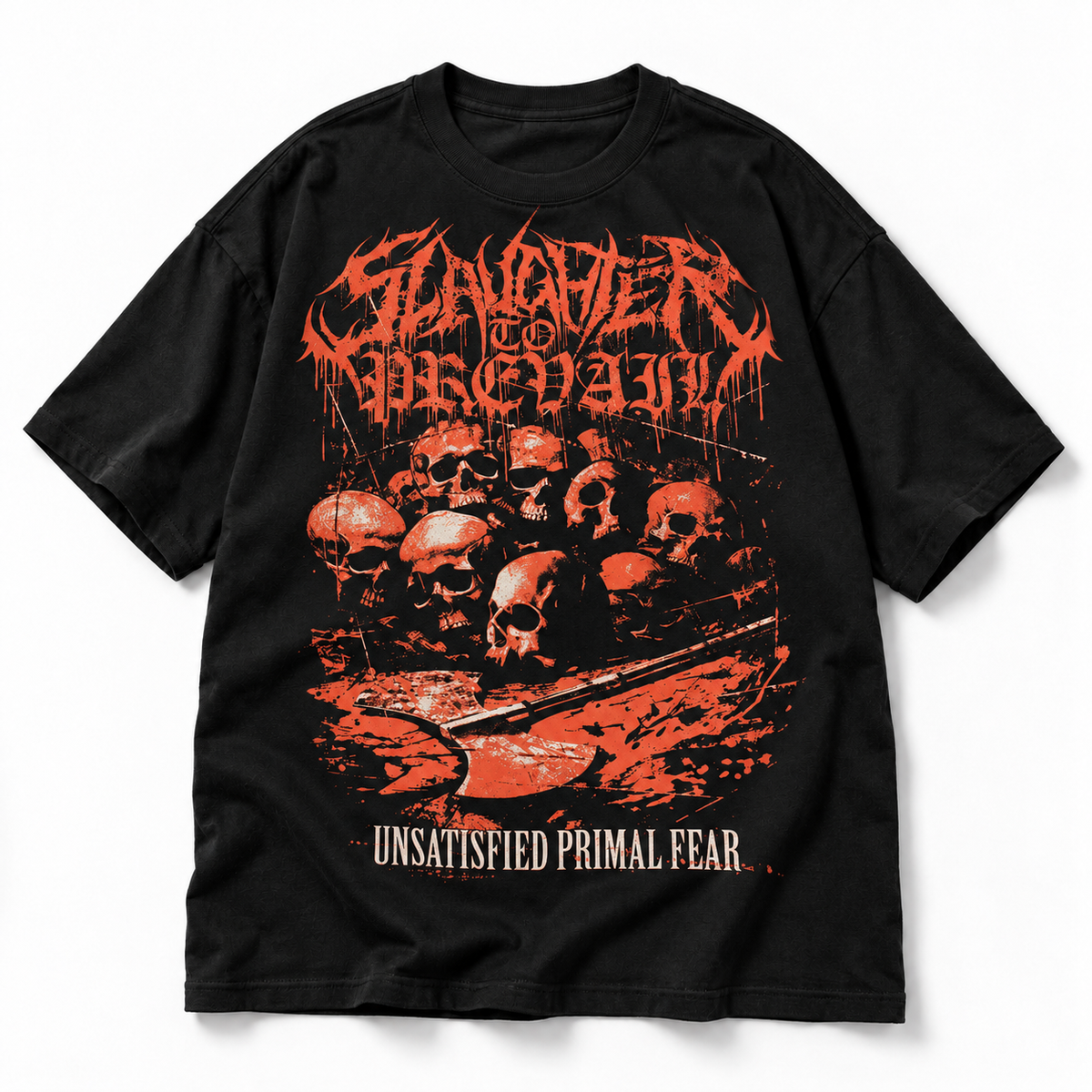 Playera Slaughter To Prevail Unsatisfied Primal Fear - frente