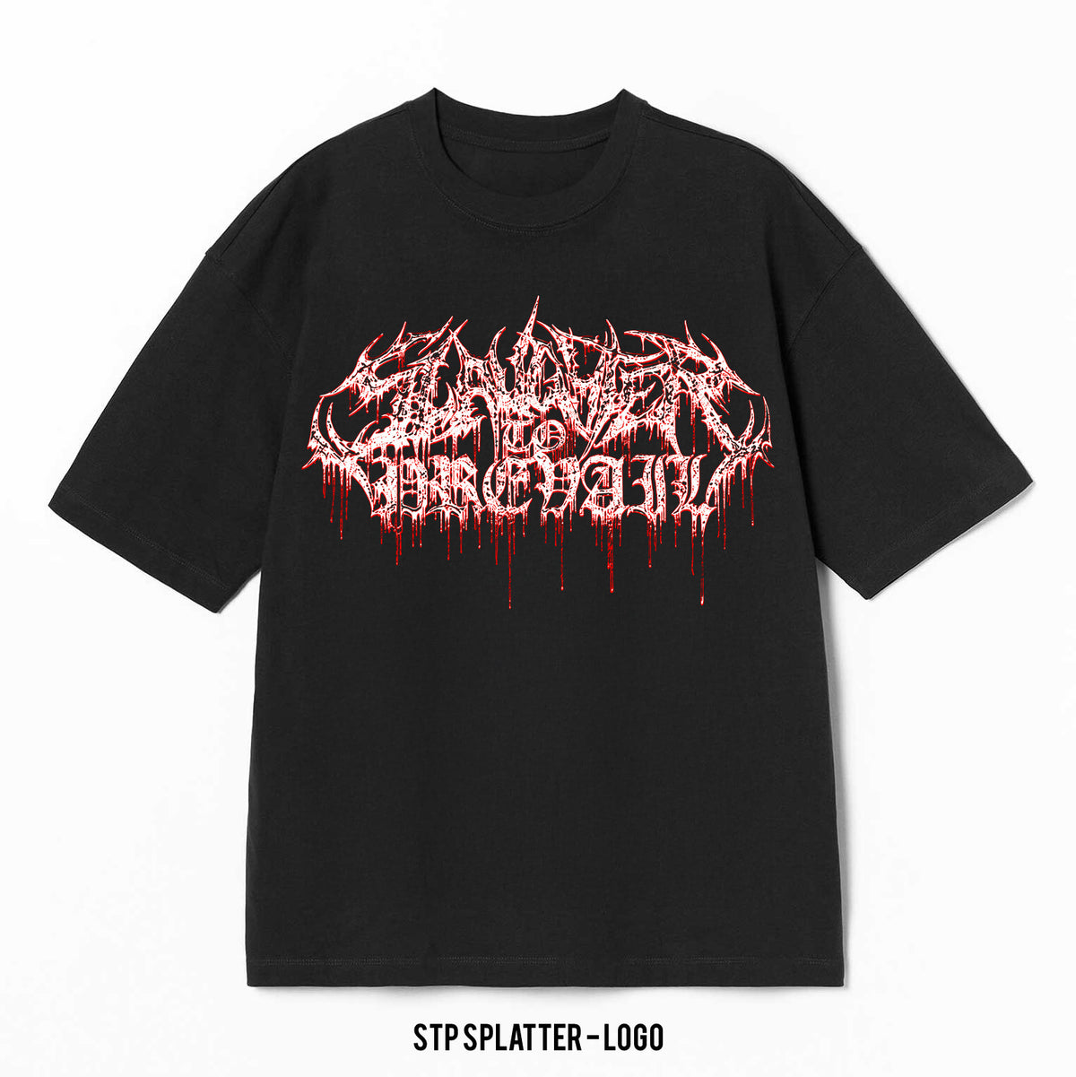Playera Slaughter To Prevail – Logo, color negro, impresión de logo al frente