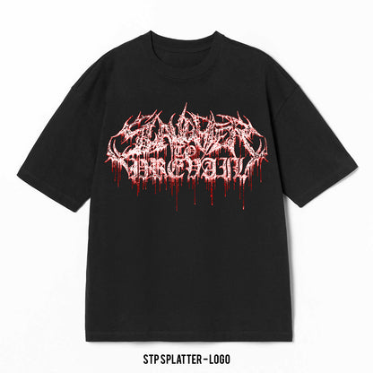 Playera Slaughter To Prevail – Logo, color negro, impresión de logo al frente