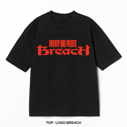 Playera Twenty One Pilots – Logo, color negro, impresión de logo al frente