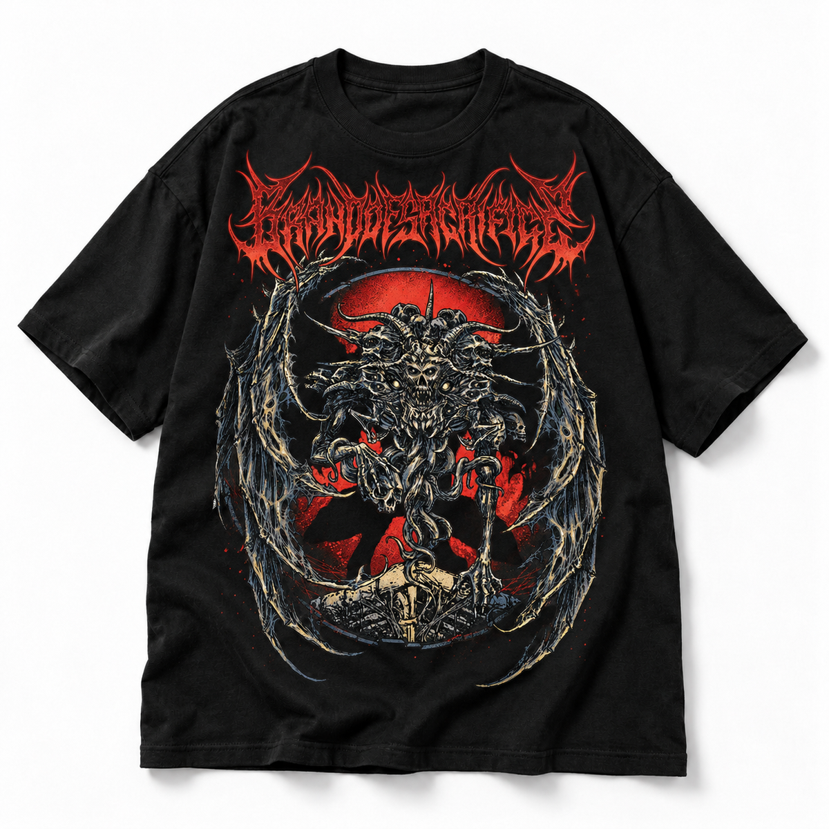 Playera Brand Of Sacrifice Demon Wings - frente