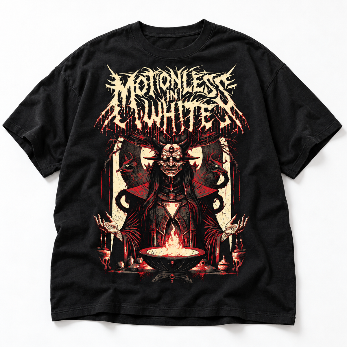 Playera Motionless In White Demon - frente