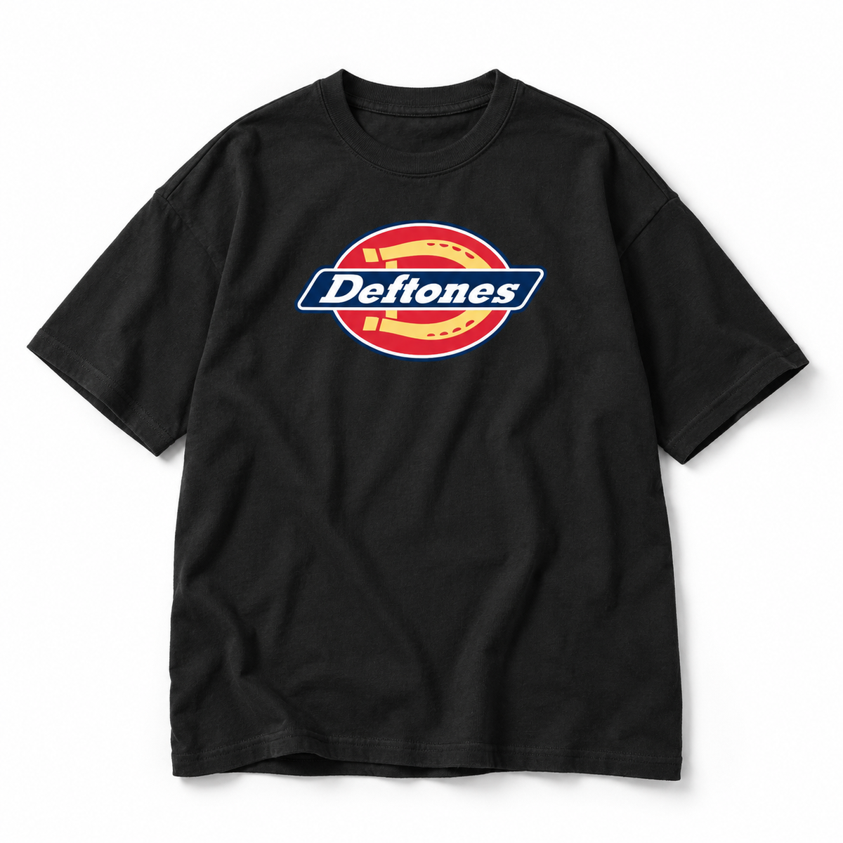 Playera Deftones – Dickies, color negro, frente