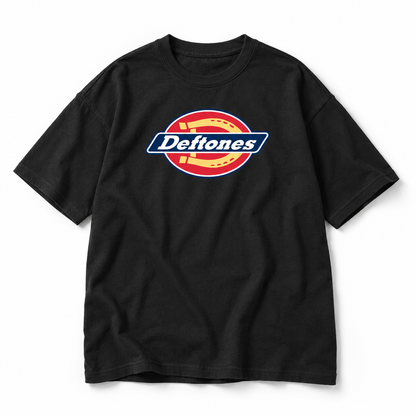 Playera Deftones – Dickies, color negro, frente