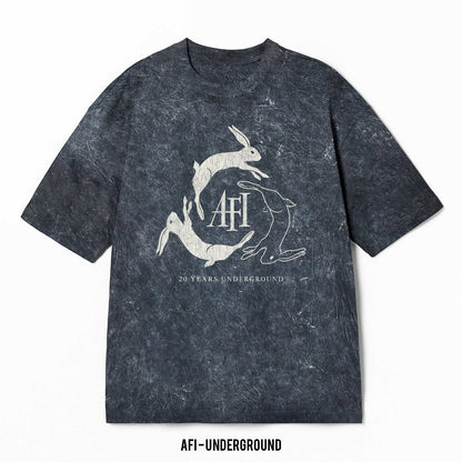 Playera AFI Underground Mineral Wash