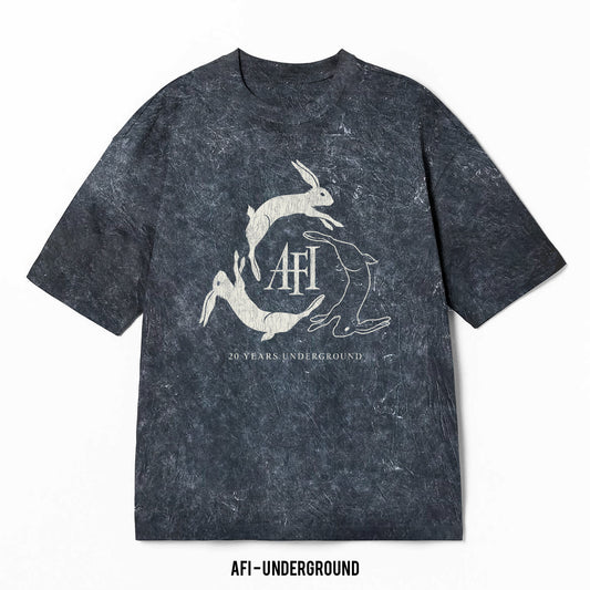 Playera AFI Underground Mineral Wash