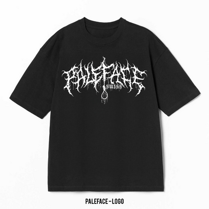 Playera Paleface – Logo, color negro, impresión de logo al frente