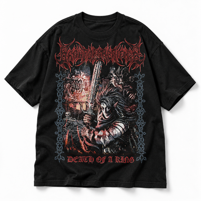 Playera Brand Of Sacrifice Death of a King - frente