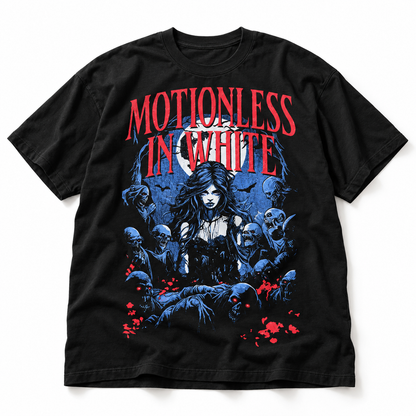 Playera Motionless In White Cravings in the Night - frente