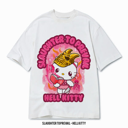 Playera Slaughter To Prevail – Kitty, color negro, impresión gráfica