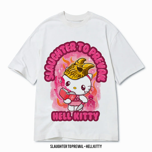 Playera Slaughter To Prevail – Kitty, color negro, impresión gráfica