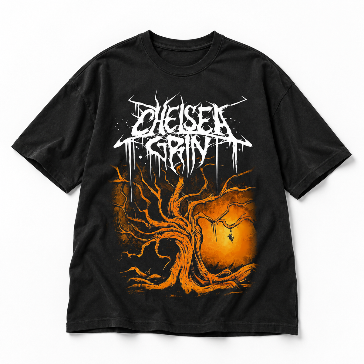 Playera Chelsea Grin – Desolation Of Eden, color negro, frente